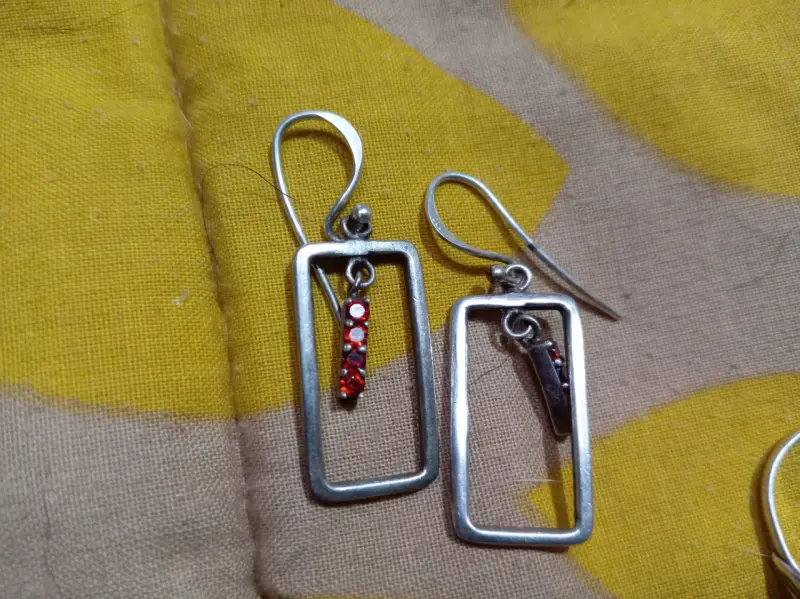 Set de joyas de plata 925 usadas - 3