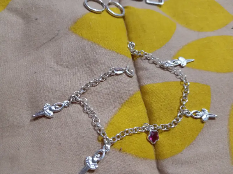 Set de joyas de plata 925 usadas - 6