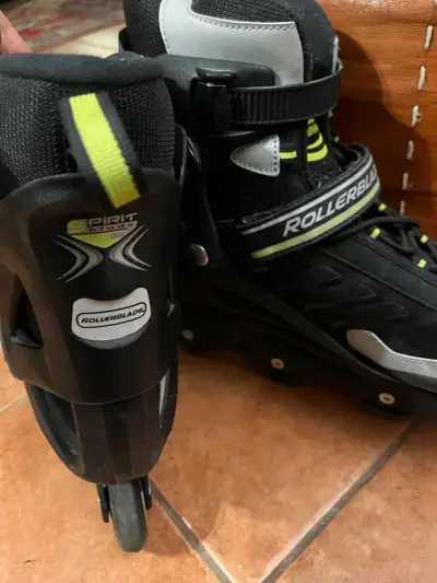 Patines Rollerblade negros y grises - miniatura 4