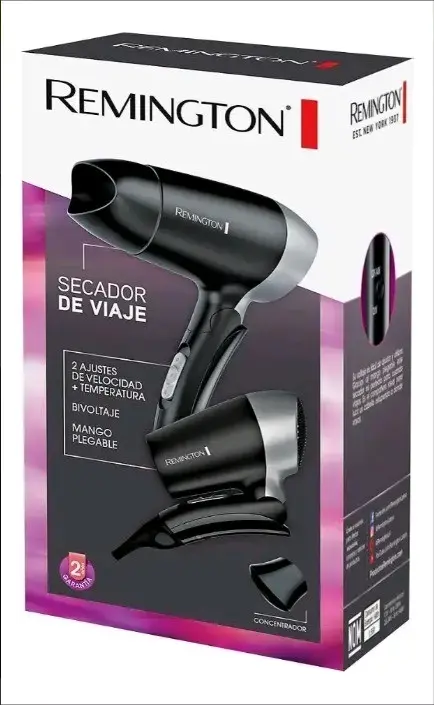 Secador de pelo Remington de viaje - 1