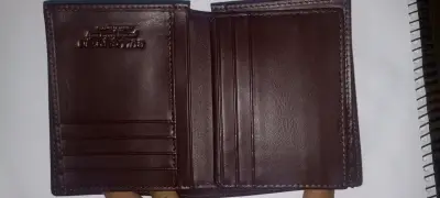 Billetera marrón de cuero - miniatura 5