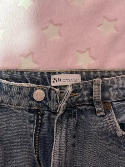 Jeans Zara azules talla EUR 42 - miniatura 1