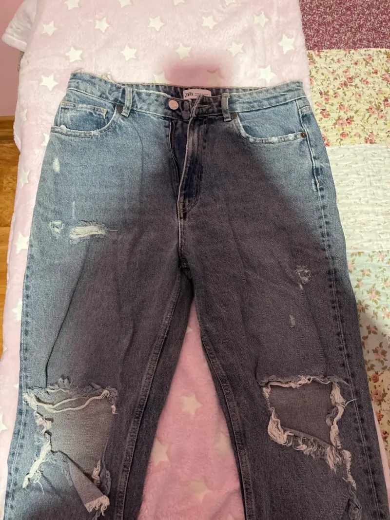Jeans Zara azules talla EUR 42 - 2