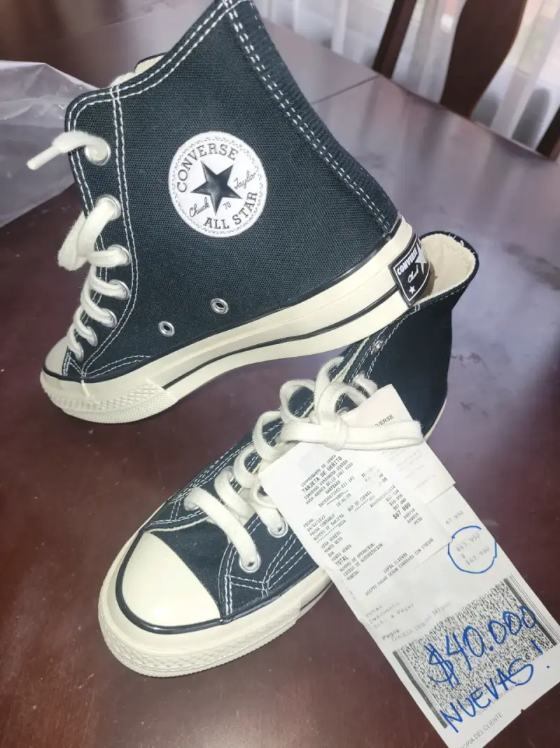 Zapatillas Converse N 36,  Chuck Taylor negras
