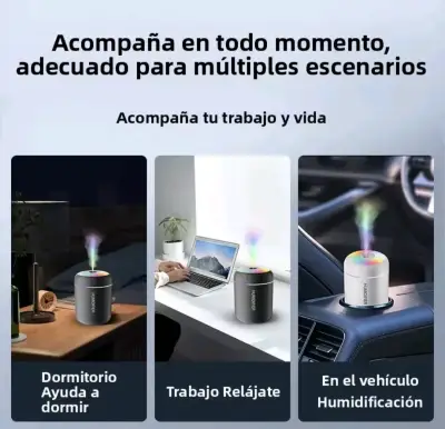 Humidificador LED multicolor - miniatura 2