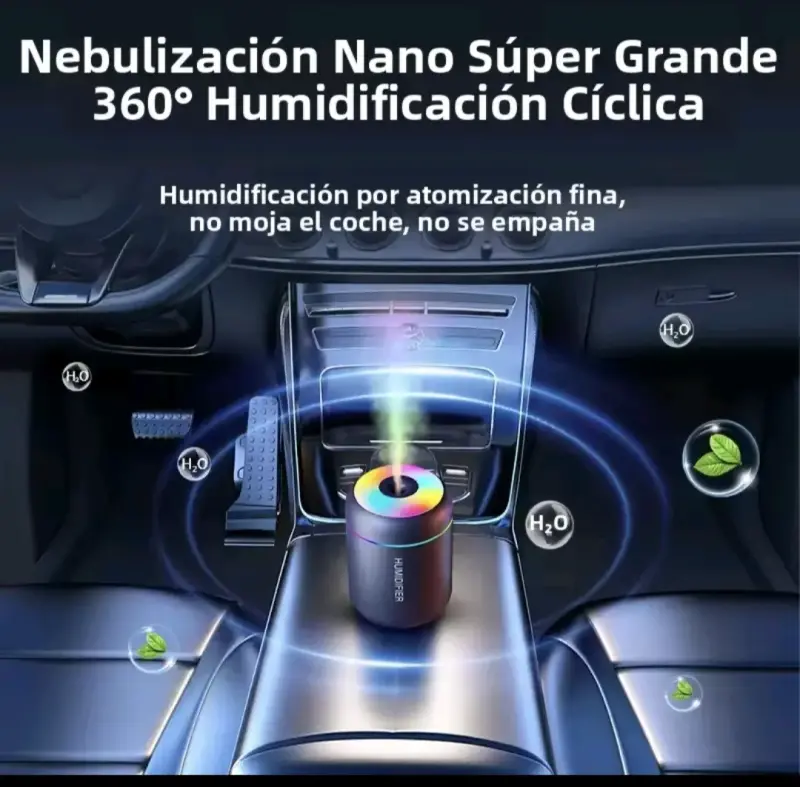 Humidificador LED multicolor - 3