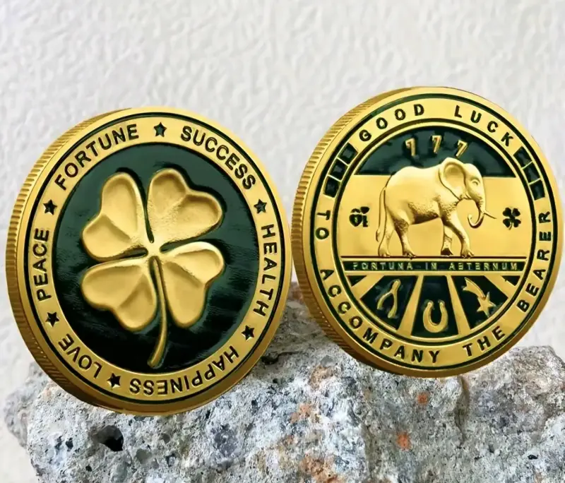 Monedas de la suerte doradas - 1