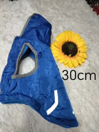 Chaqueta azul para perro - miniatura 1