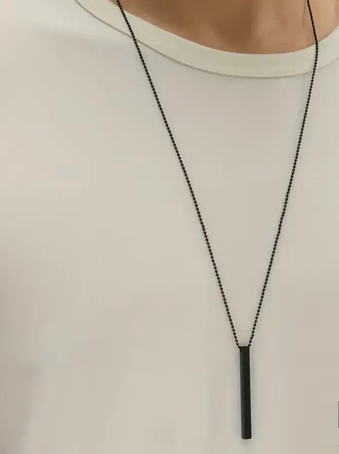Collar largo minimalista - 2