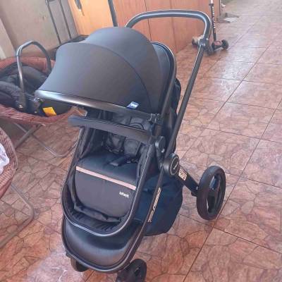 Coche de bebé Infanti negro - miniatura 1