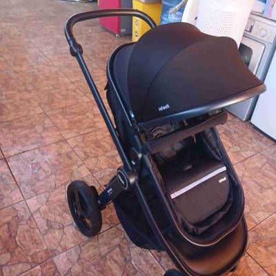 Coche de bebé Infanti negro - miniatura 3