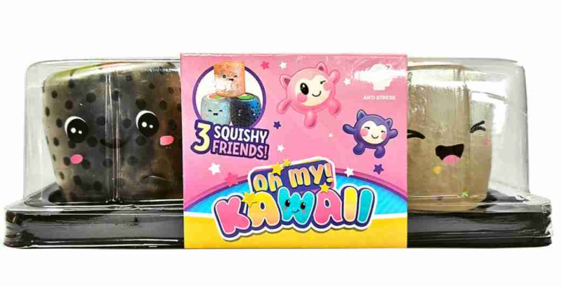 Pack de 3 Squishies Kawaii - 1