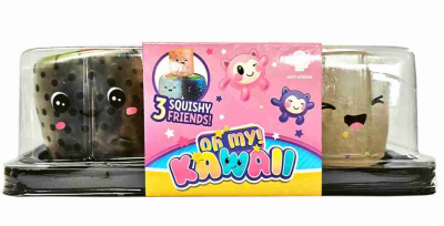 Pack de 3 Squishies Kawaii - miniatura 1