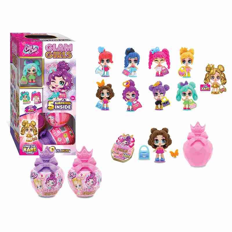 Set de figuras Glam Girls