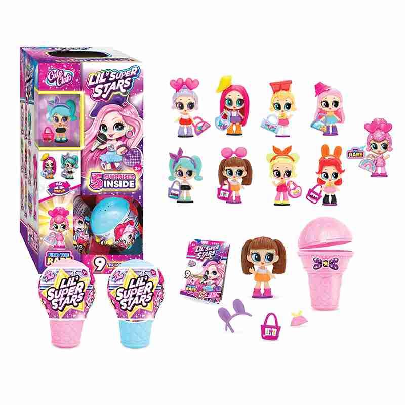 Set de figuras Lil' Super Stars