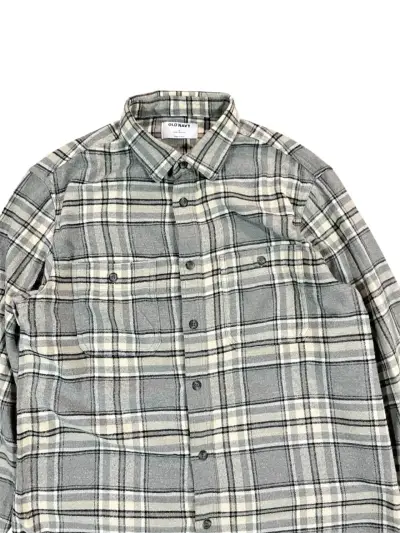 Camisa a cuadros gris - miniatura 2