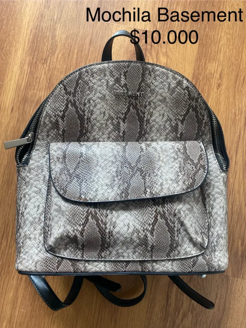 Mochila Basement snake print - 1