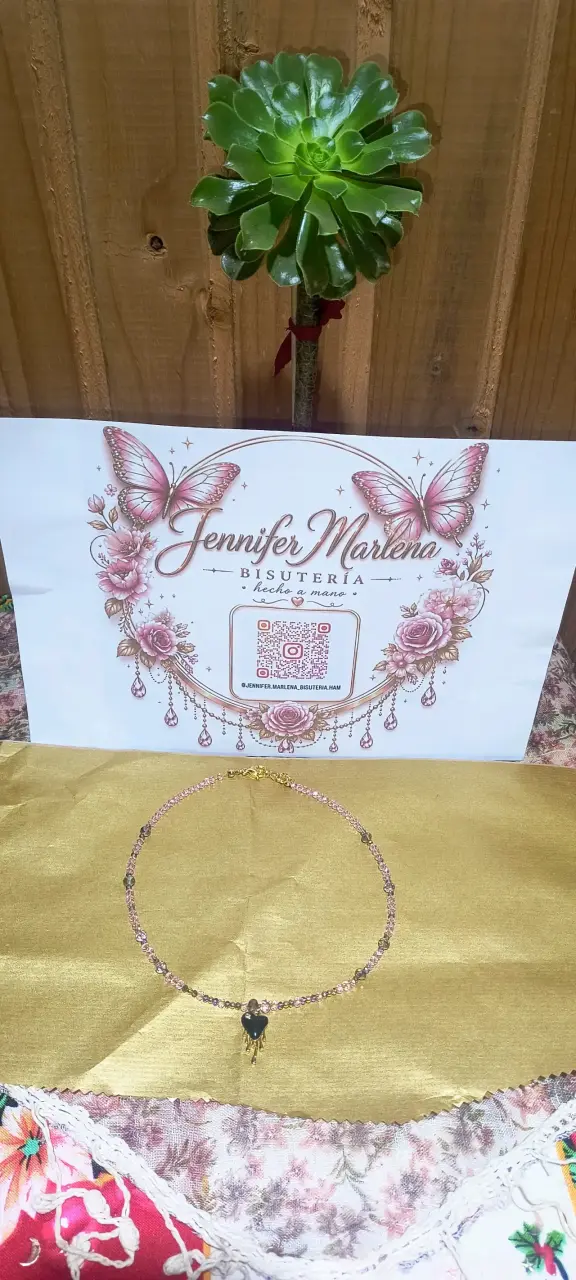 Collar bisutería hecho a mano - 2