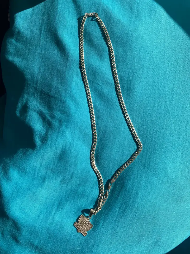 Cadena de Plata con Colgante Colo Colo