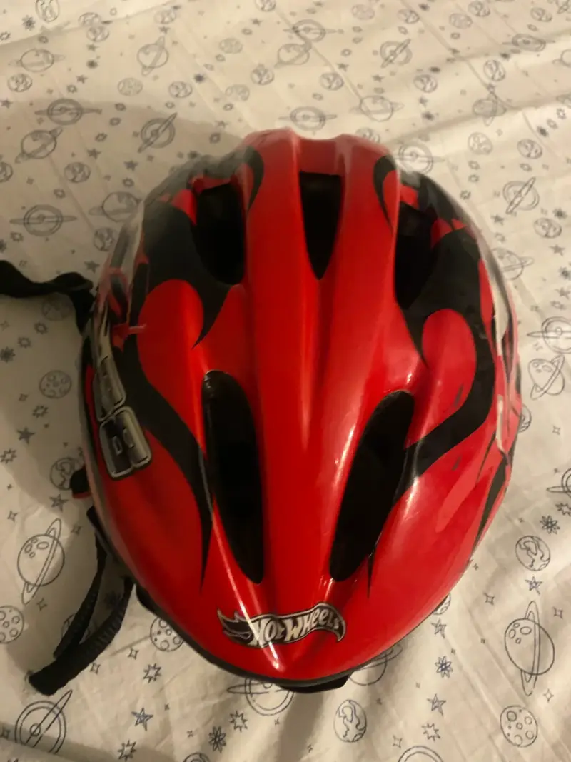 Casco bicicleta niño rojo - 1