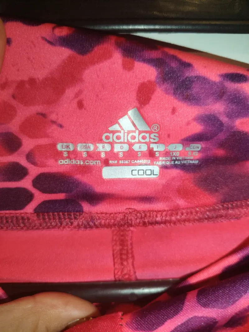 Leggings deportivos rojos Adidas - 2