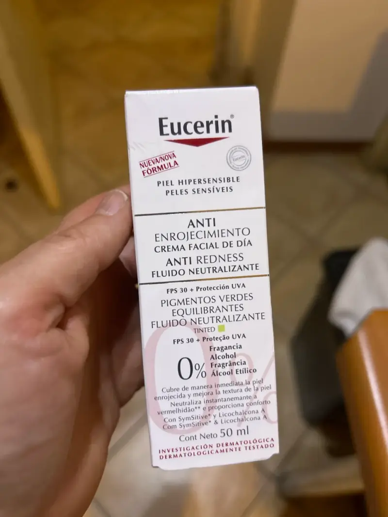 Crema facial anti-enrojecimiento Eucerin