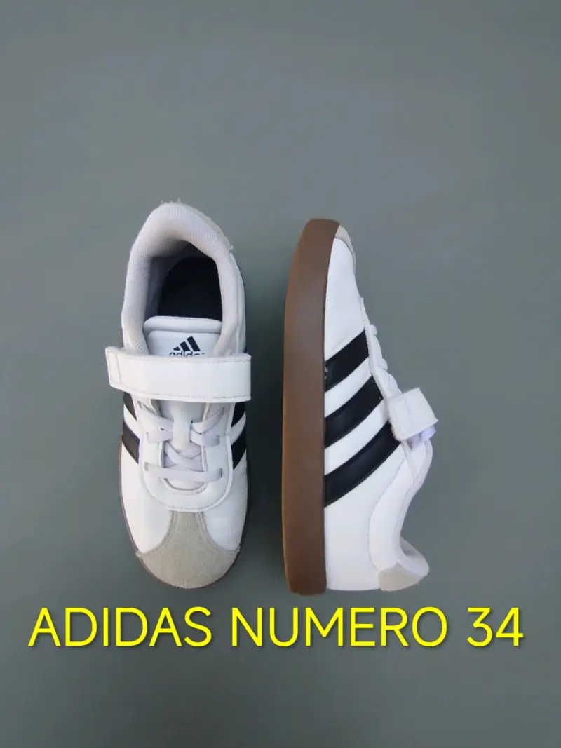 Zapatillas Adidas blancas número 34 - 1