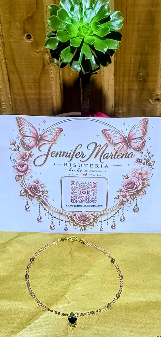 Collar bisutería hecho a mano - 9