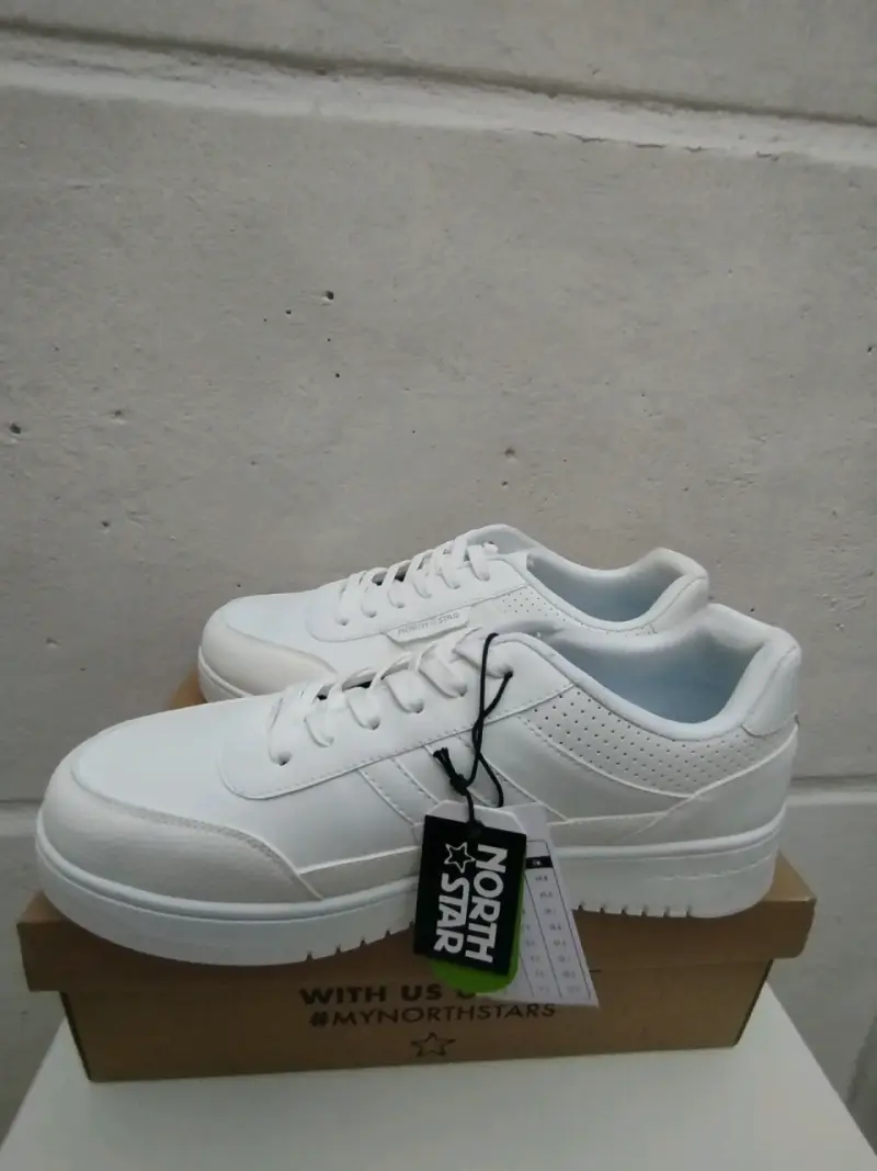 Zapatillas blancas North Star 45 - 1