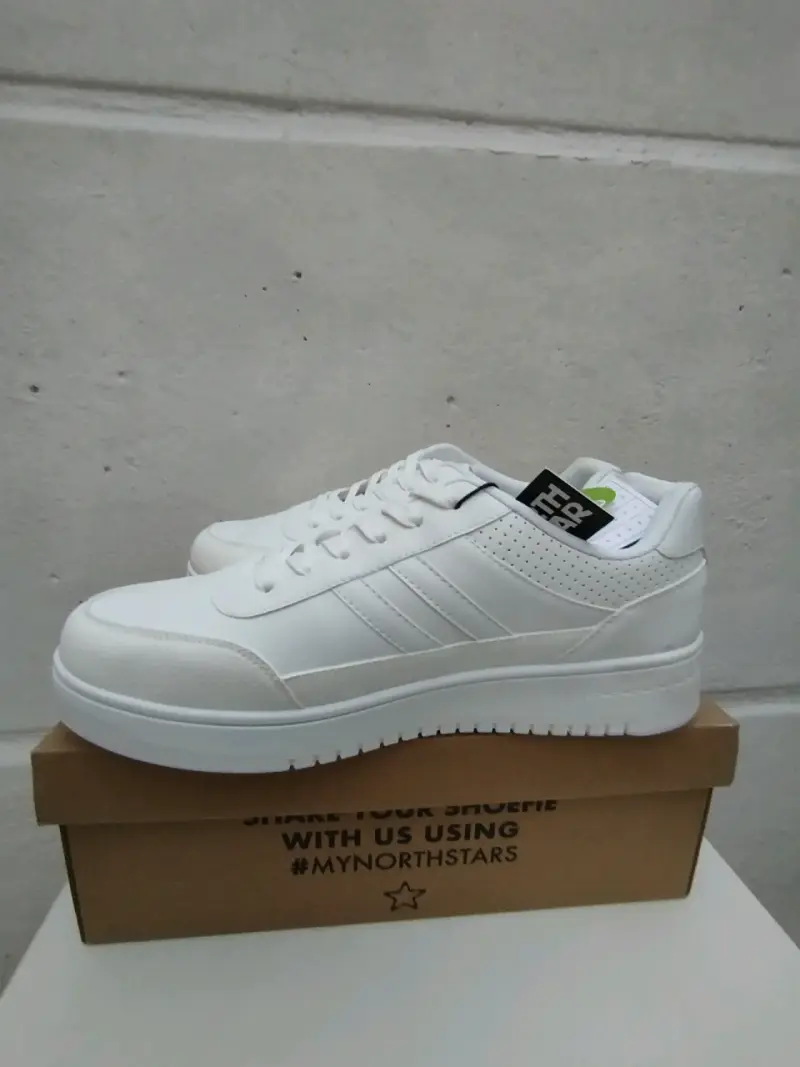 Zapatillas blancas North Star 45 - 3