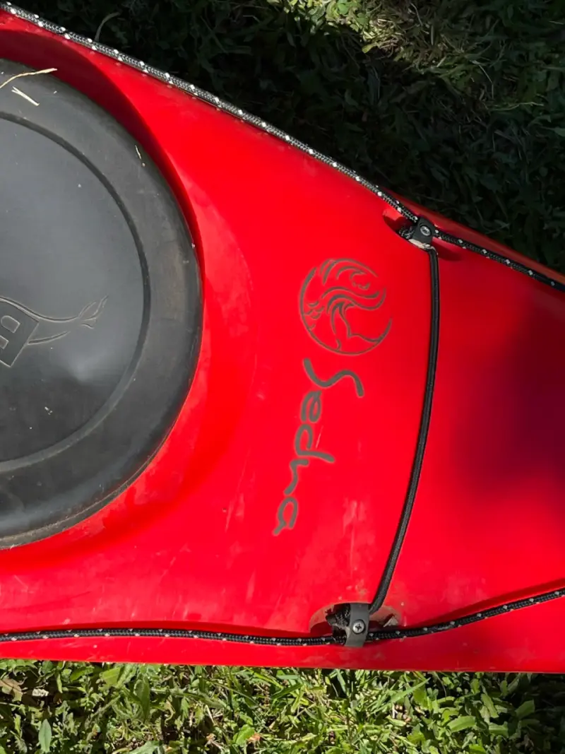 Kayak rojo de travesía , - 5