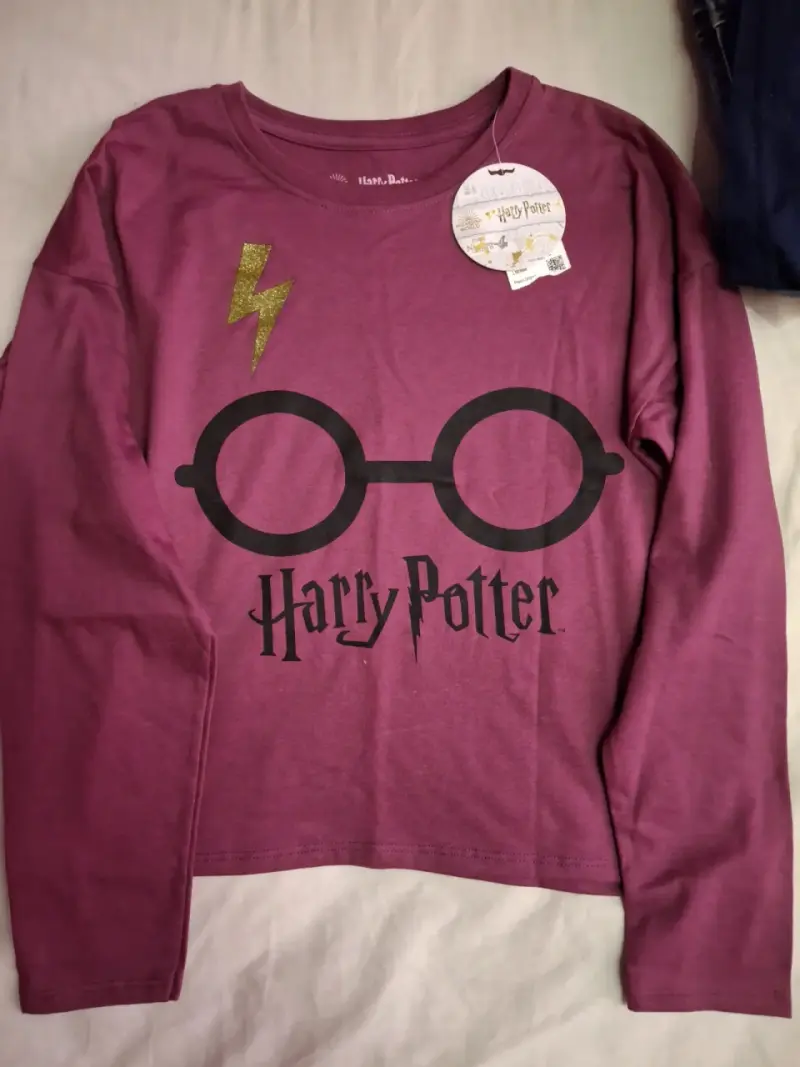 Polera Harry Potter morada