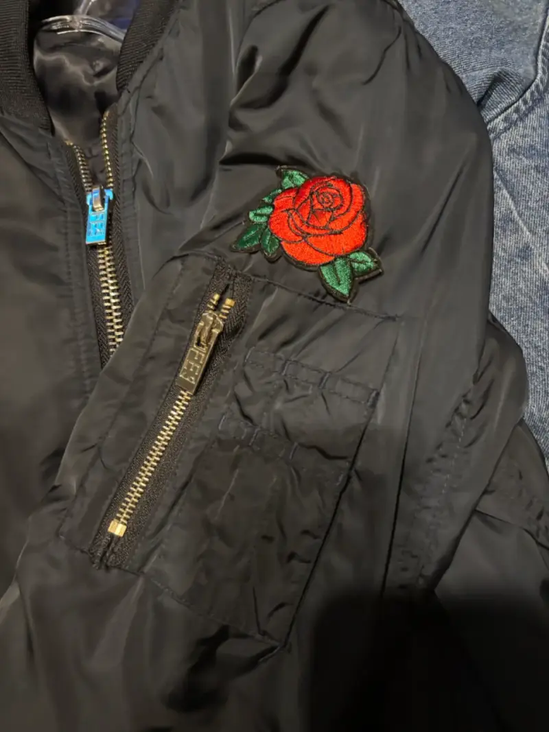 Chaqueta tipo bomber azul Fes - 1