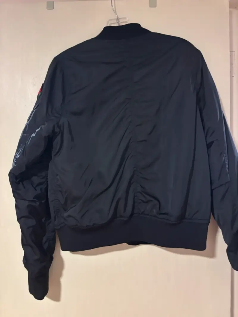 Chaqueta tipo bomber azul Fes - 2