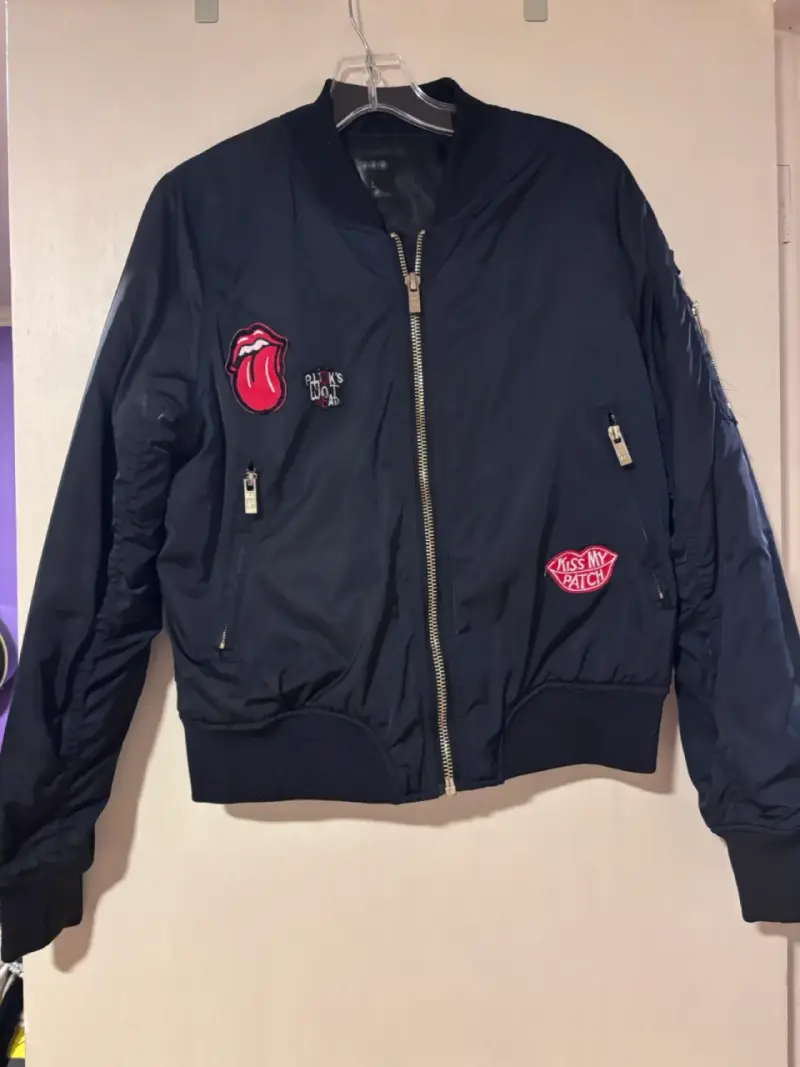 Chaqueta tipo bomber azul Fes - 3