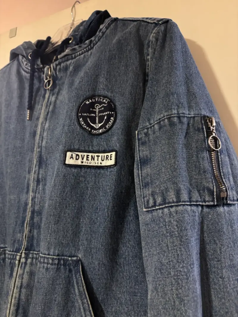 Chaqueta denim con parches - 2