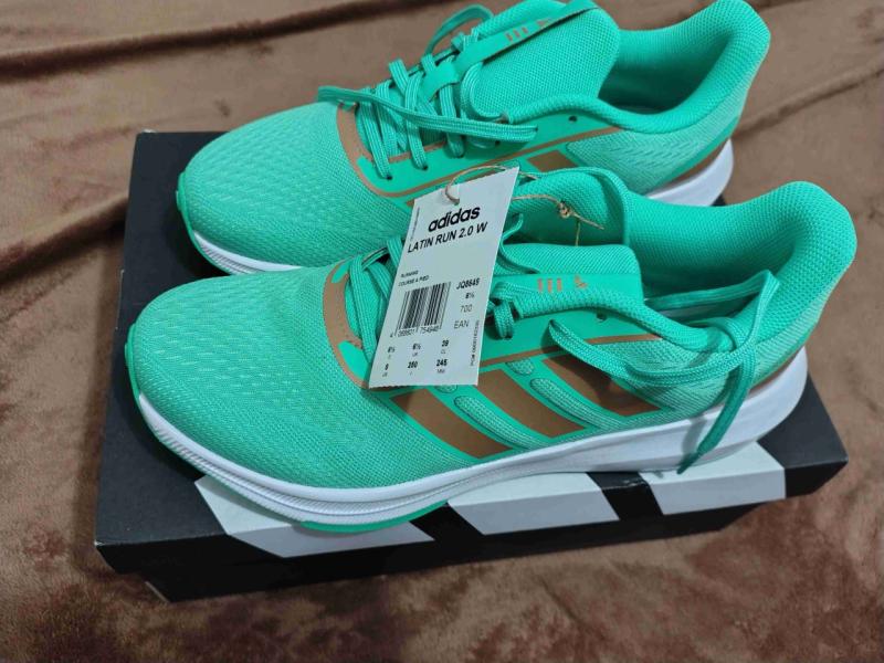 Zapatillas Adidas verde agua W - 1