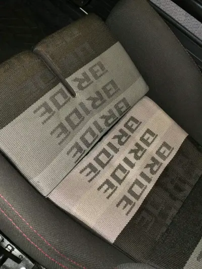 Asiento deportivo Bride negro y gris - miniatura 1