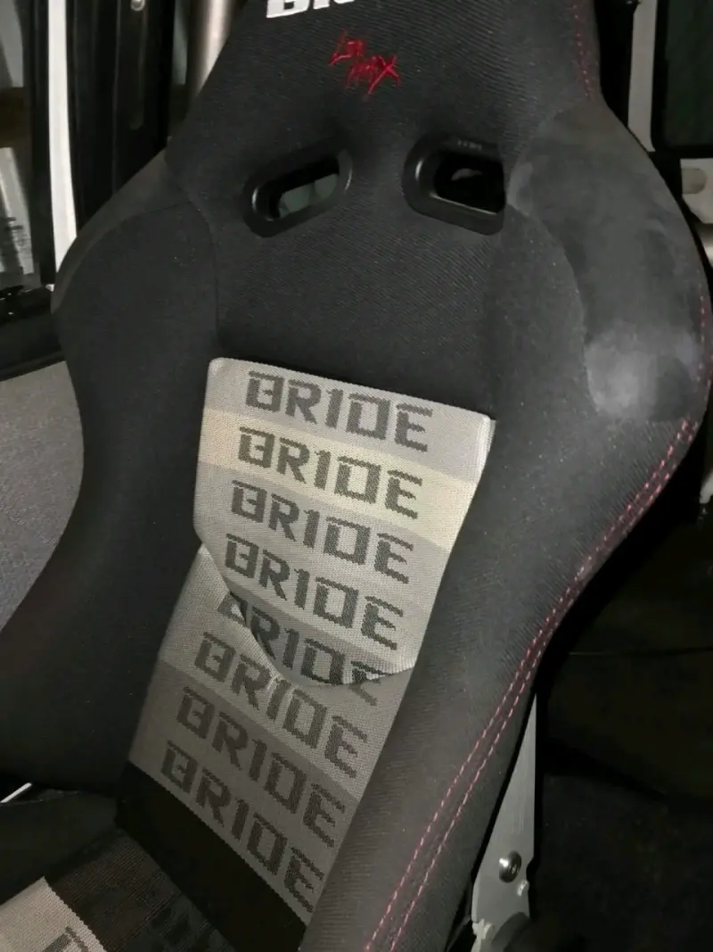 Asiento deportivo Bride negro y gris - 4