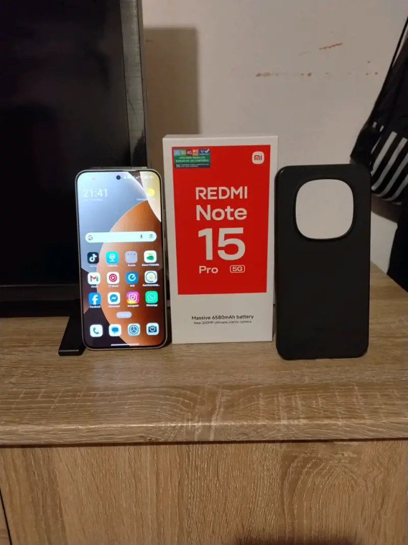 Redmi Note 15 Pro 5G con funda - 4