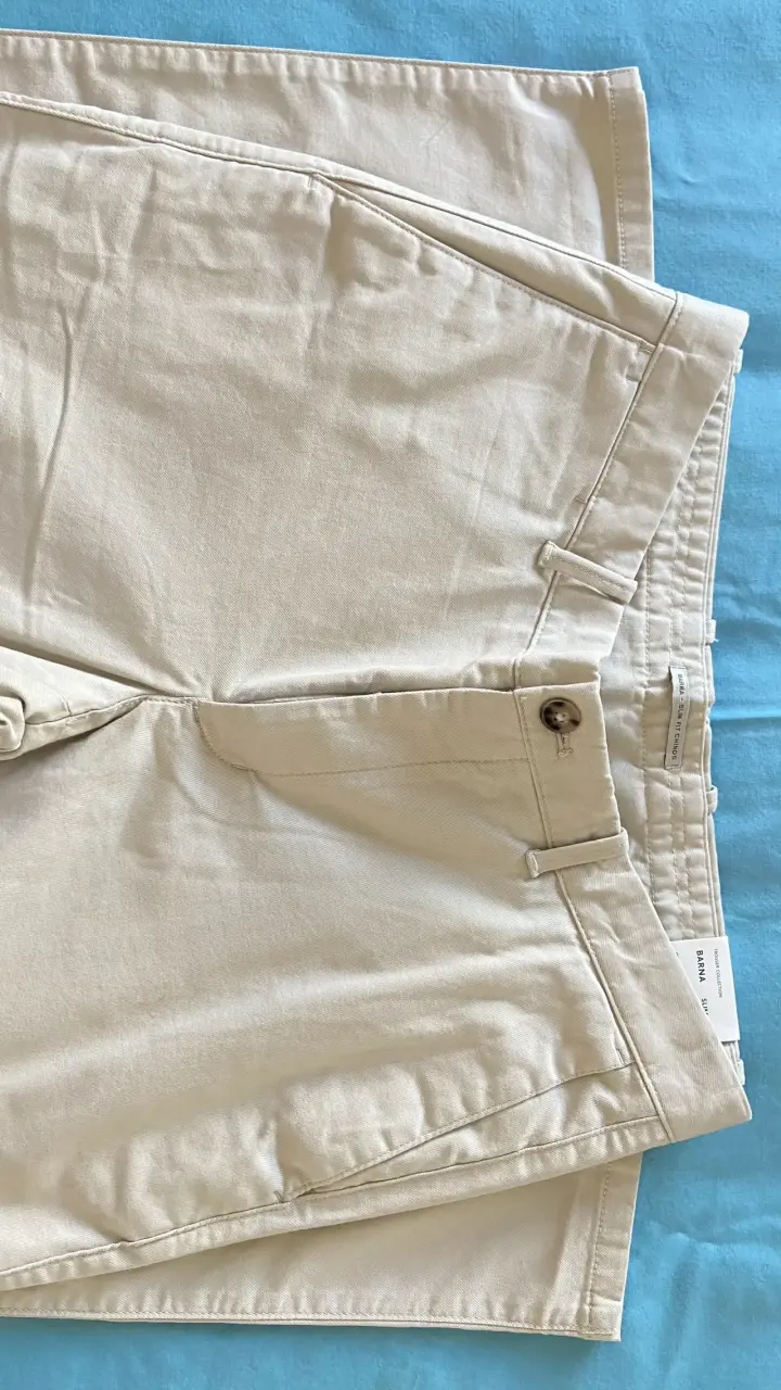 Pantalones beige de vestir Mango Men - 6