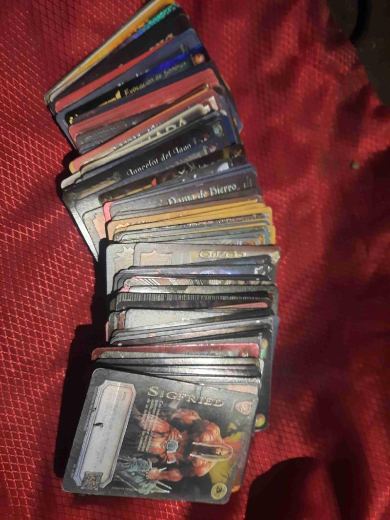 Set de cartas coleccionables