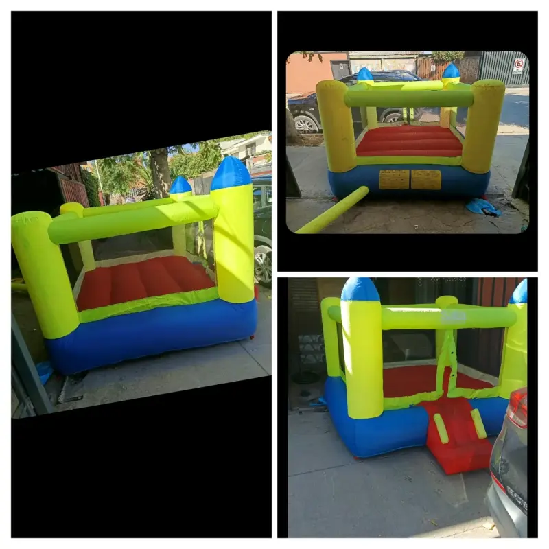 Castillo inflable multicolor