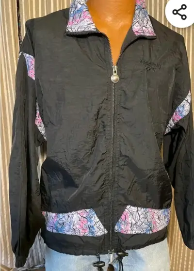 Chaqueta cortavientos Reebok vintage - miniatura 3