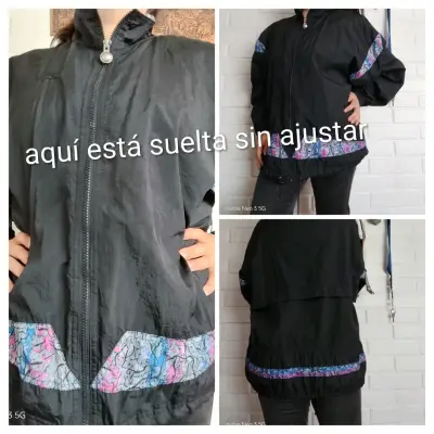 Chaqueta cortavientos Reebok vintage - miniatura 4