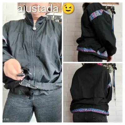 Chaqueta cortavientos Reebok vintage - miniatura 5