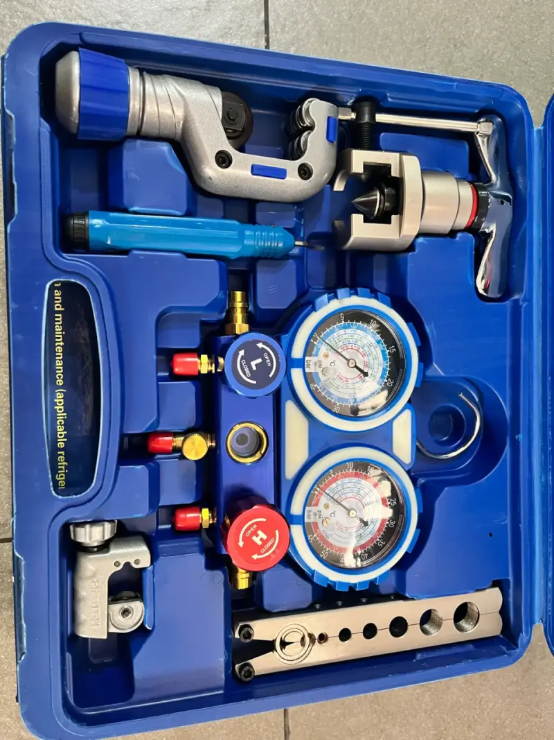 Kit de herramientas para refrigeración. Manometro - 2