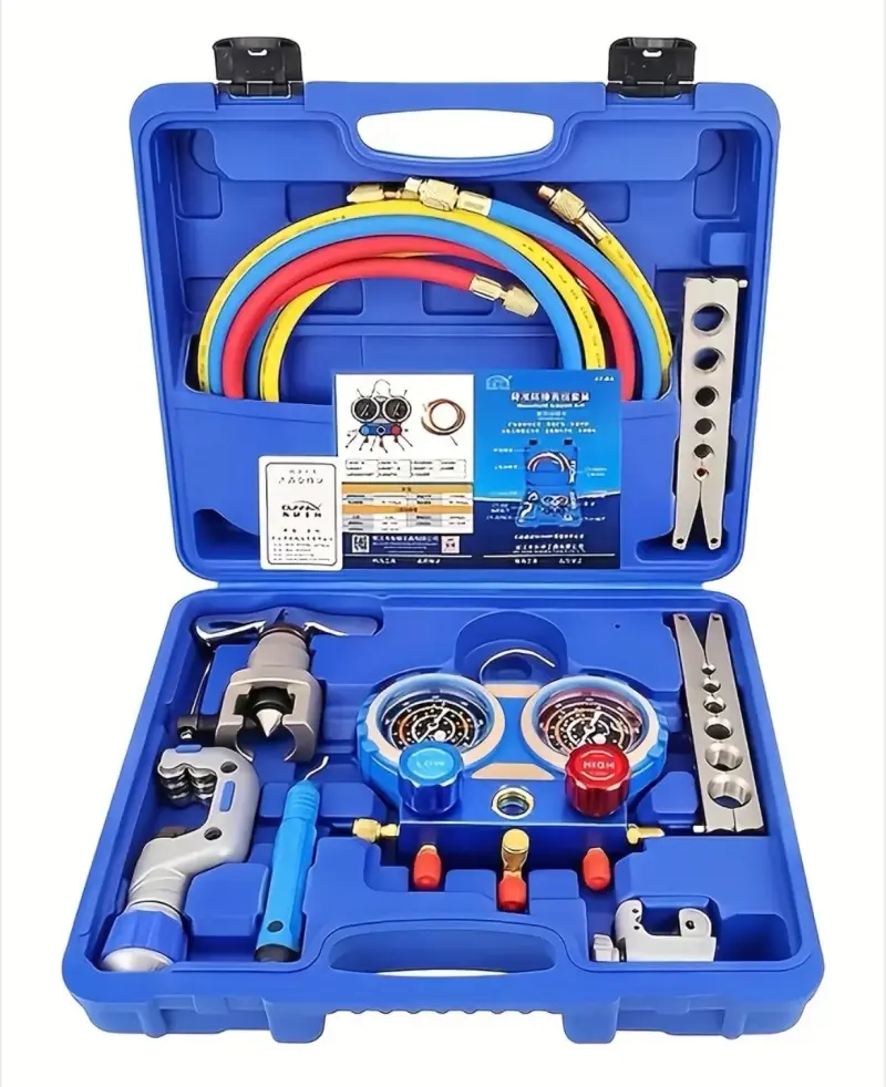 Kit de herramientas para refrigeración. Manometro - 4