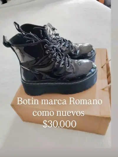 Botines negros Romano - miniatura 1