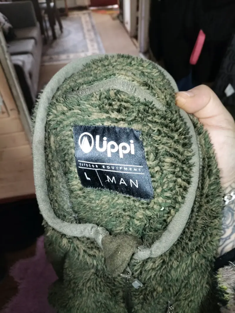 Chaqueta polar verde hombre lippi - 2